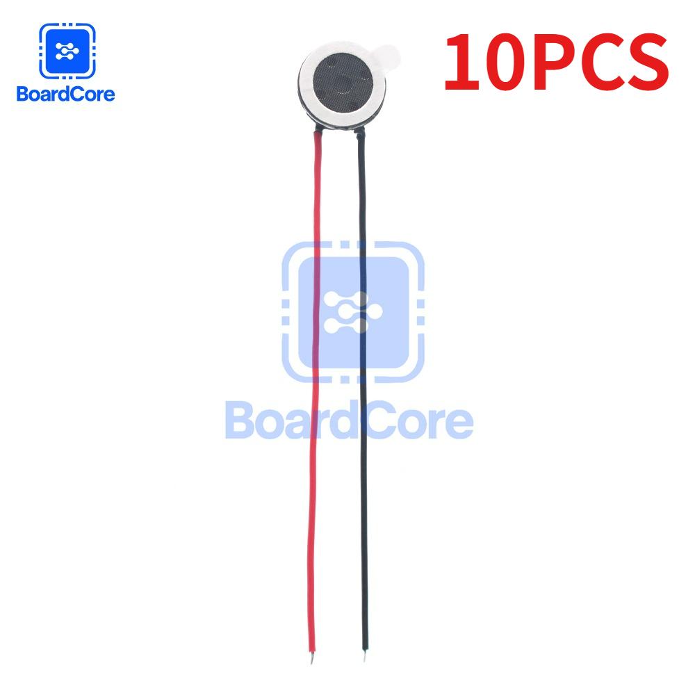 5-20pcs 10mm Speaker Loudspeaker 8R 8 Ohm 0.5W Mini Ultra-thin Speakers Horn for Mobile Phone Computer DIY Repair