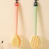 Long Handle Bath Brush Massager Back Rubbing Body Exfoliating Brush Cleaning Tools Soft Shower Tools