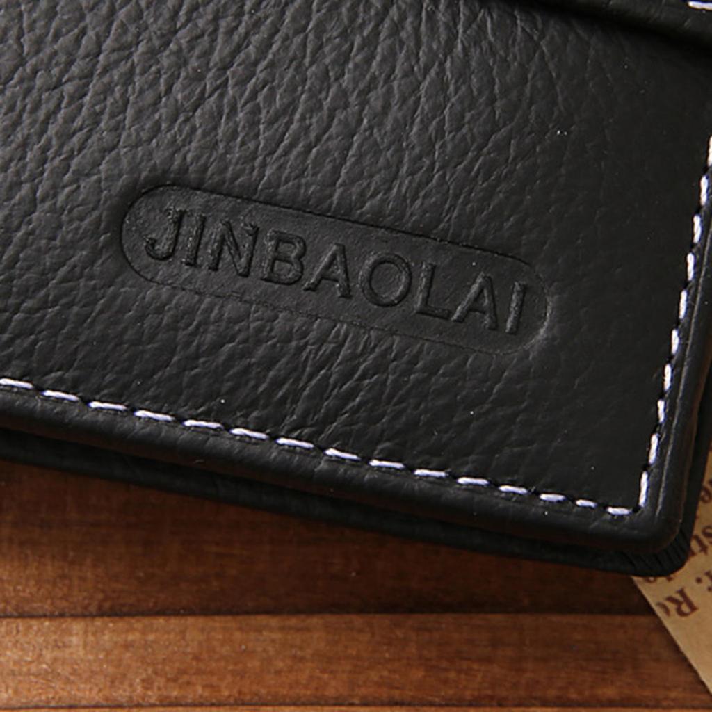 Genuine Leather Mens Wallet Premium Product Real Cowhide Wallets For Man Short Wallet Portefeuille Homme Short Purses