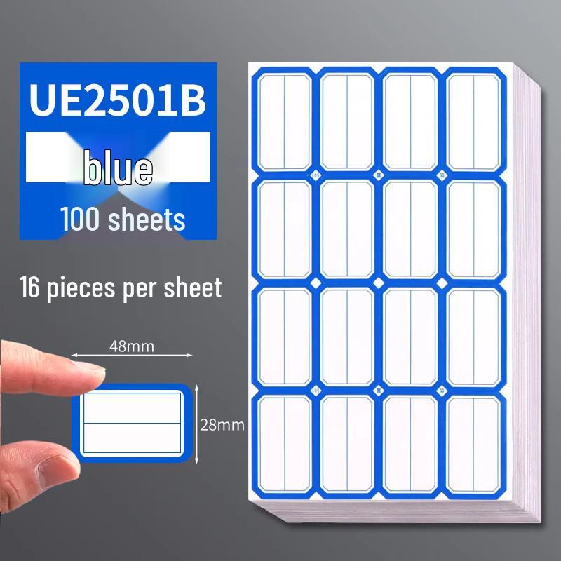 Roztomilé vodotěsné samolepicí poznámkové samolepky - Malé ručně psané štítky