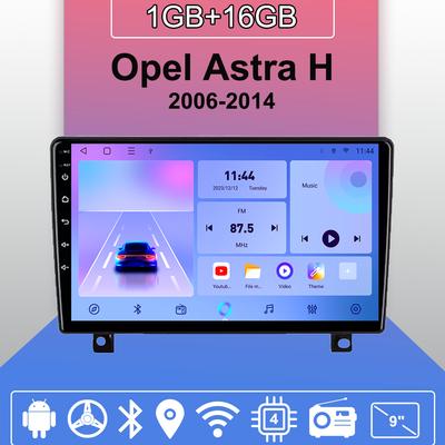 Car Radio Android Auto Carplay For Opel Astra H 2006-2014 Multimedia Player Head Unit Stereo GPS Navigation BT WIFI 1+16GB