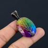 Tree Of Life Rainbow Solar Quartz Jewelry, 999 Copper Wire Wrapped Gemstone Pendant, Handmade Pendant, For Memorial Day
