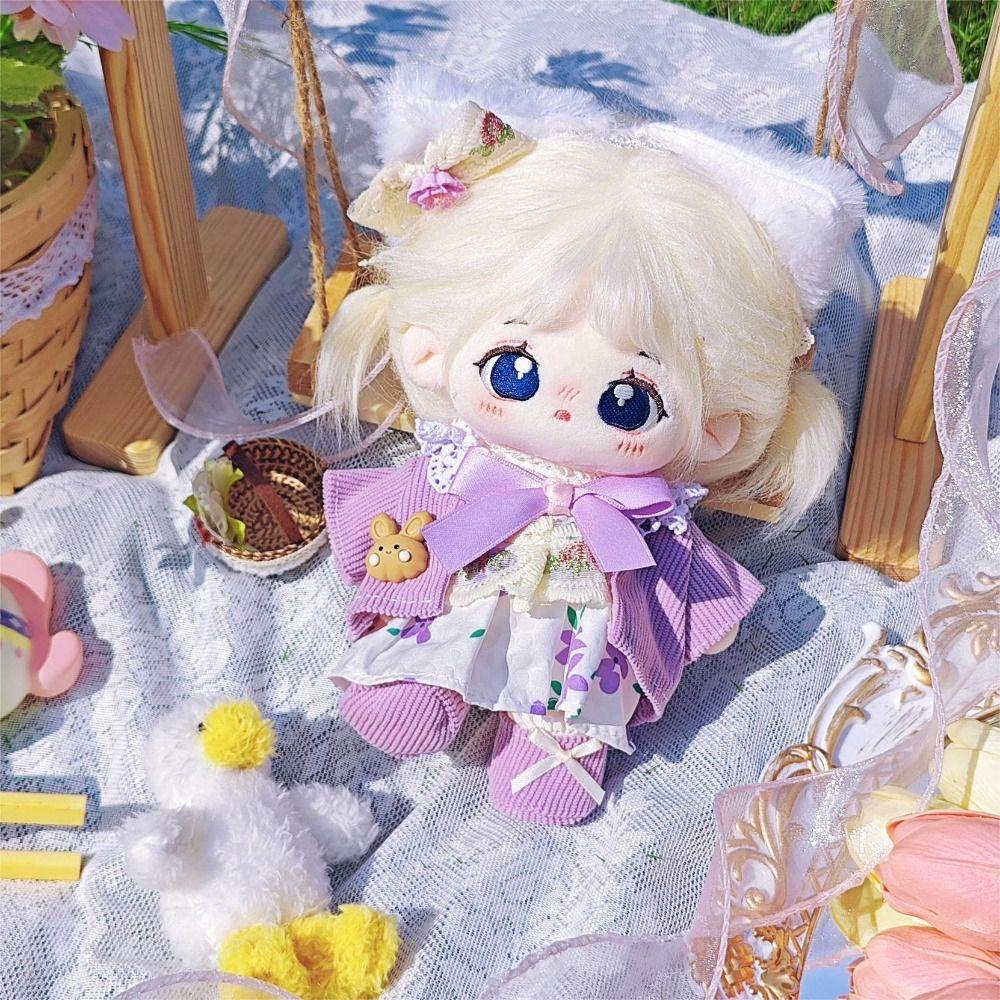 Jumpsuit Cotton Doll Clothes Rompers Plush Doll Clothes 20cm Cotton Doll's Clothes  Children Gift