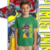 Transformers Optimus Prime Heroic Stance Print  T Shirt Boys Girls Kids Casual Tee Top Soft Breathable