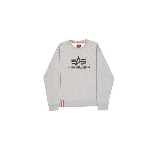 Толстовка Alpha Industries Basic Big Logo Sweatshirt EU XXS