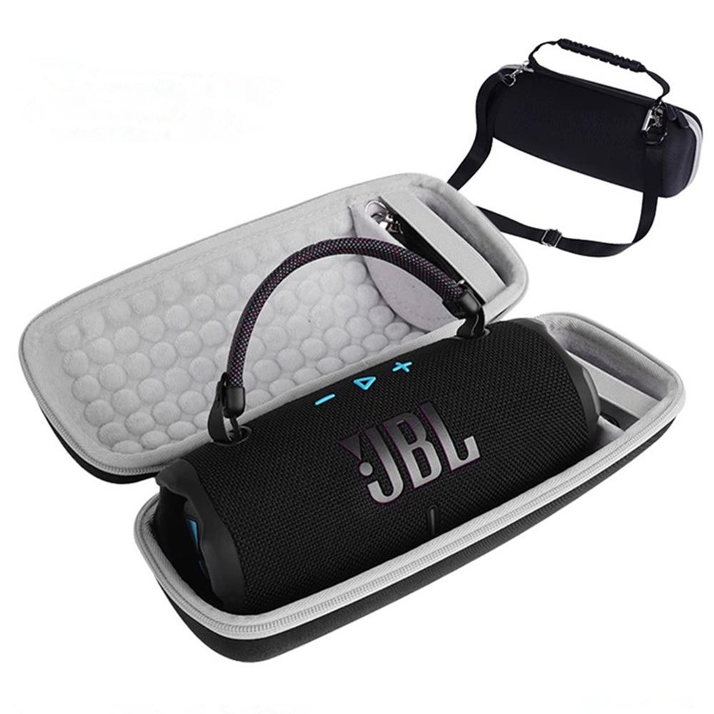 For JBL Charge 6 Speaker Carrying Case EVA Hard Shell Shockproof Storage Bag with Shoulder Strap