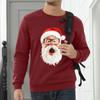 Men Sweatshirt Christmas Shirt Long Sleeve Funny Holdiay Crewneck Xmas Tops