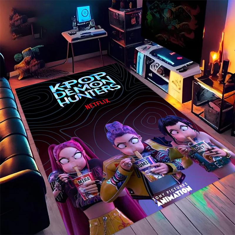 K-Pop Demonenjagers: Netflix Animatie vloermatten Deurmat Badkamermat Kantoorstoelkussen Mode
