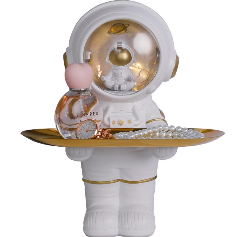 Astronaut Key Storage Tray Resin Ornament