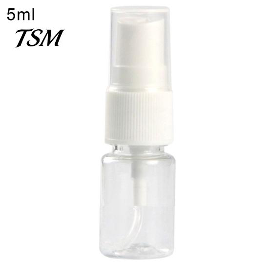 Transparent Bottle Empty Spray Refillable Portable Plastic Perfume Atomizer for Travel 5ML