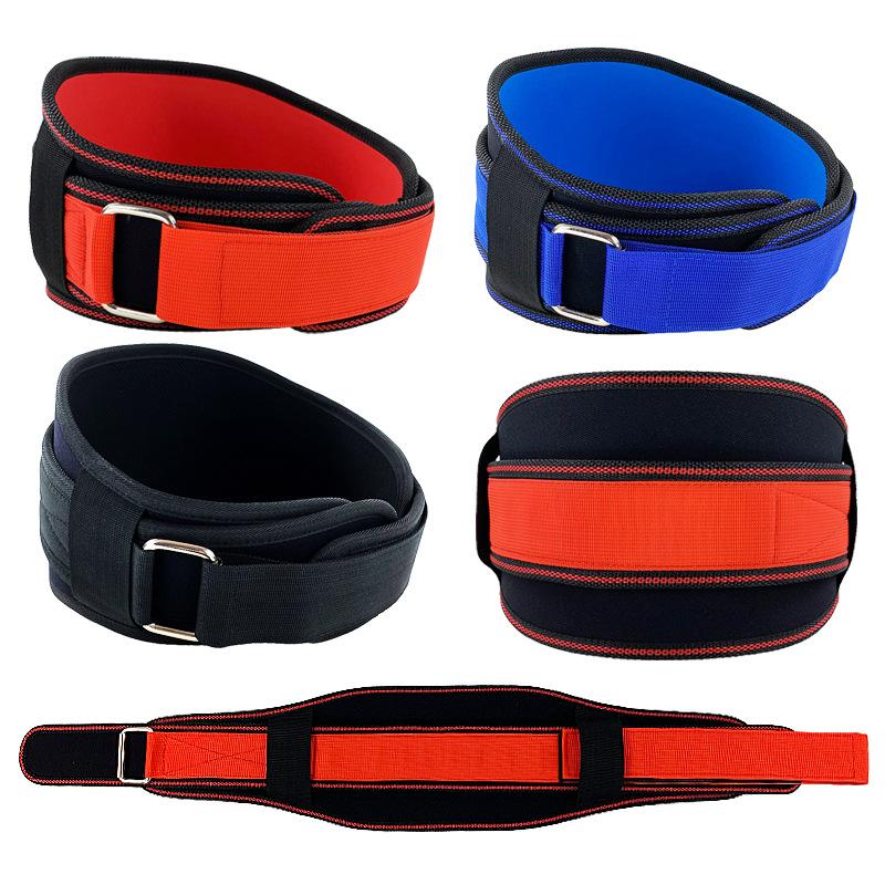 Breathable Pressure Fitness Waist Belt for Men, Suitable for Outdoor Sports, Featuring a Wide Adjustable Strap for Weightlifting