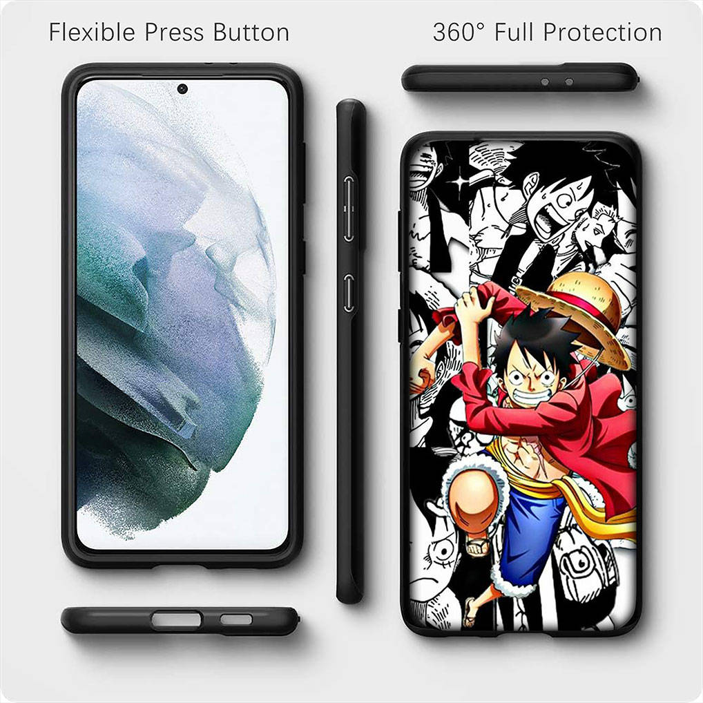 Für Samsung Galaxy S24 S23 iPhone 16 15 14 Xiaomi Redmi Note 13 12 11 8Plus 9 Pro Max X XR Handyhülle Lovely One Piece Luffy Tony Chopper OPPO Huawei