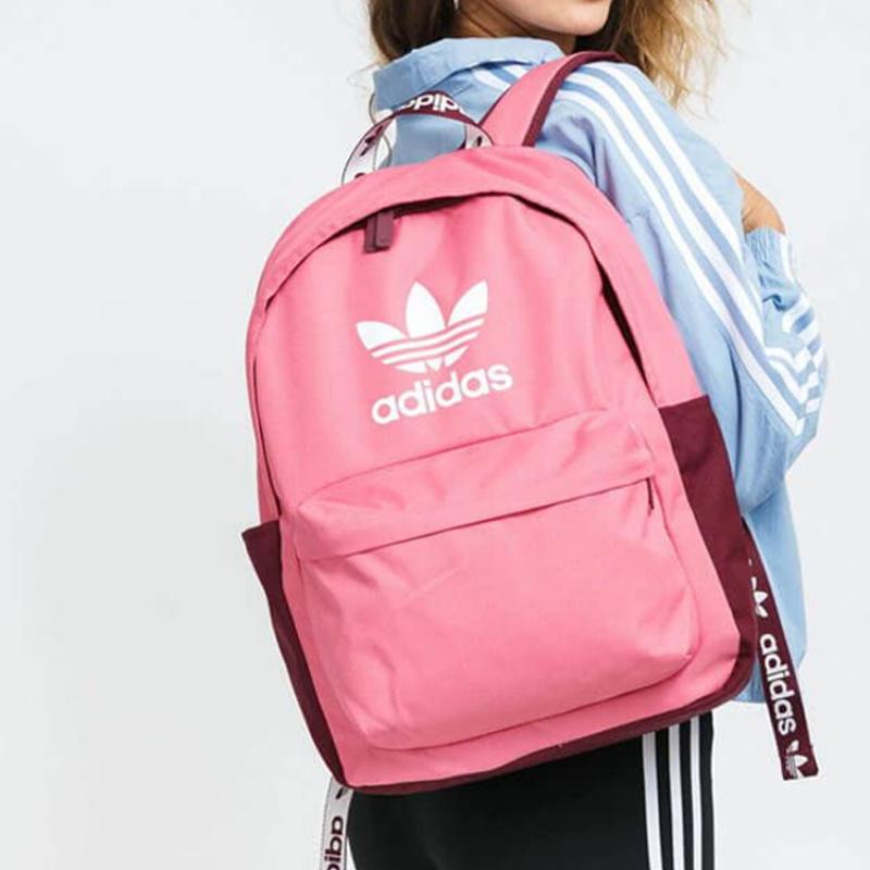 Adidas Originals Fabric Backpack Regular Unisex Pink Adidas H35599