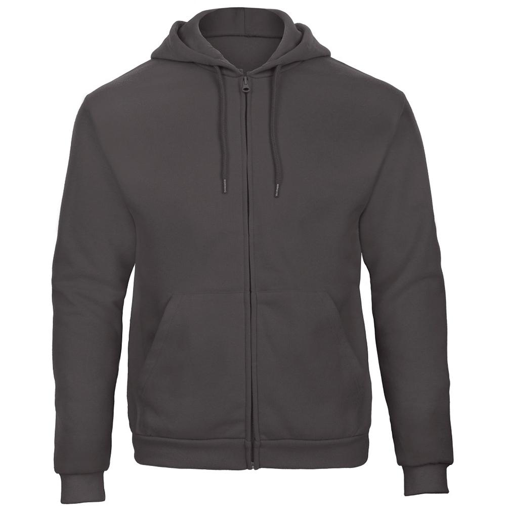 B&C Adults Unisex ID.205 50/50 Full Zip Hooded Sweatshirt