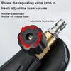 High-Pressure Washer Foam Cannon Set M22 & 1/4" Quick Connectors - Multi-Function Nozzle & Car Wash Spray Gun