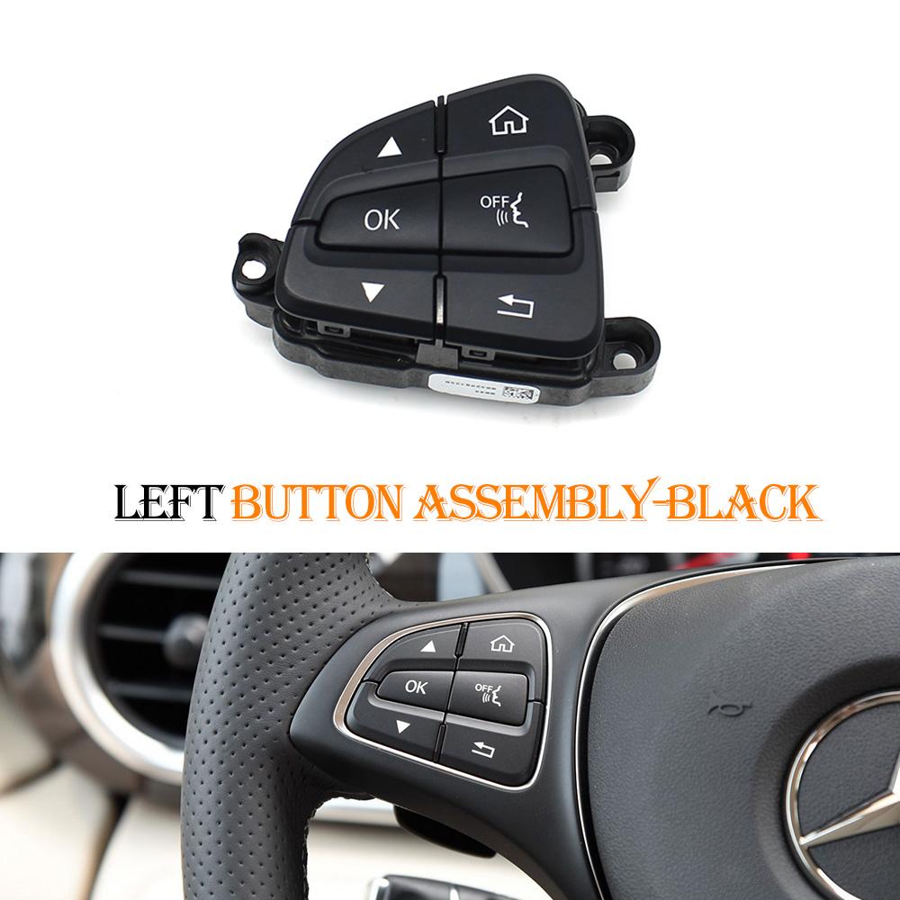 Car Steering Wheel Keys Multi-Function Menu Control Switch Button Assembly For Mercedes Benz V Class W447 W448 AMG GT W190