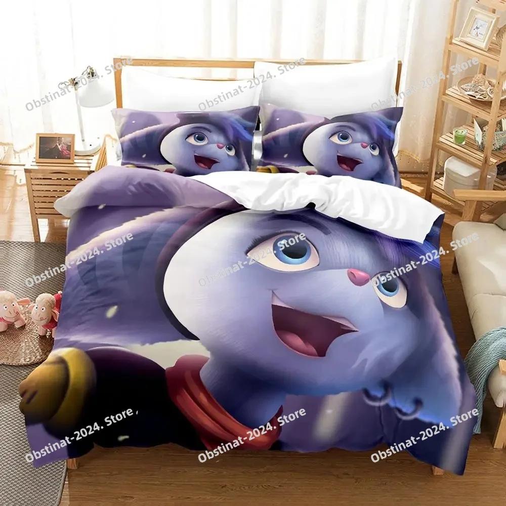 Personelity Game Anime Ratchet Clank Rift Apart Bedding Set Printed Bed Set With Pillowcase Bed Duvet Cover Queen King Size