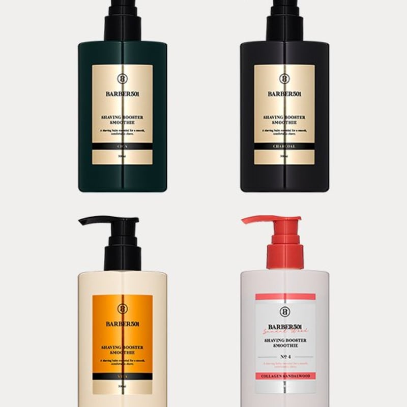 [Barber501] Shaving Booster Smoothie 300ml 4 types (Choose 1)