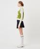 AVEN Paula Garden Flower Knit Vest Green