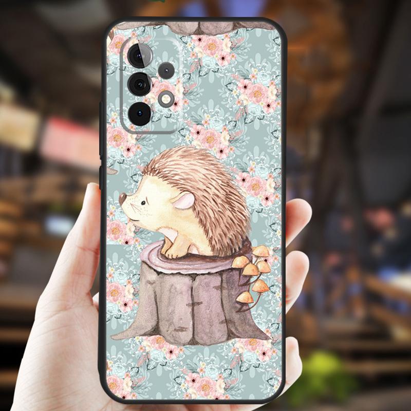 

Animal Hedgehog Case For Samsung Galaxy A05 A06 A22 A53 A33 A26 A16 A56 A36 A32 A52 A54 A34 A14 A55 A15 A35 Samsung A53 5G
