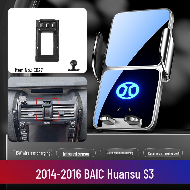 Автомобильный держатель для телефона BAIC Senova EU5 для круглого вентиляционного отверстия D40x35 25