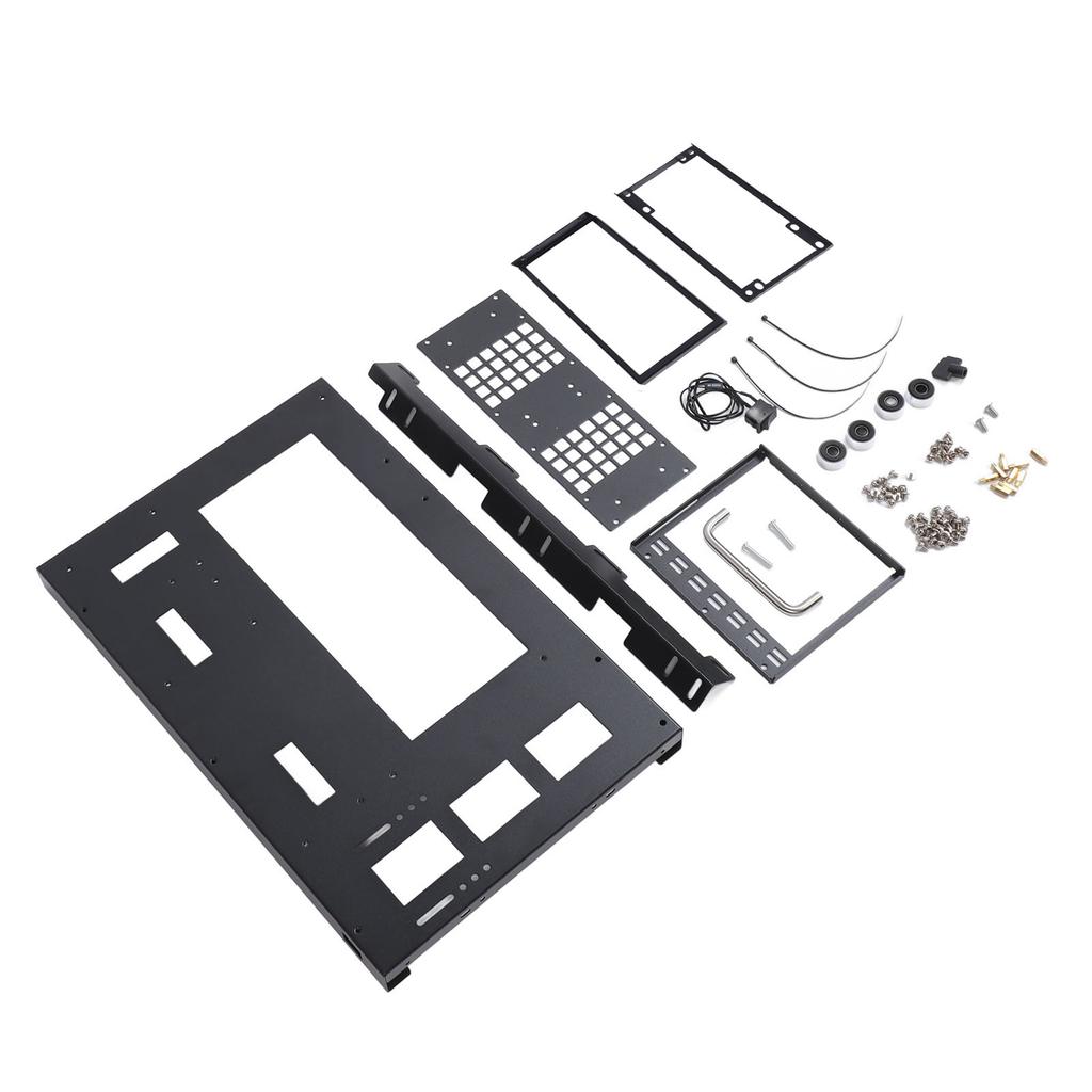 DIY Computer Motherboard Case Rack Powerful Cooling Steel Plate ATX M ATX ITX Gaming PC Case Open Frame with Handle