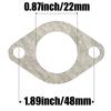 3Pc PZ22 22mm Carburetor Gasket 50cc 70cc 90cc 110cc 125cc 140cc 150cc 4-stroke Engine ATV Motorcycle Quad Scooter Go Kart Moped