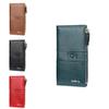 Ladies Card Organizer With Waterproof Pu Fabric And Durable Zipper Closure For Everyday