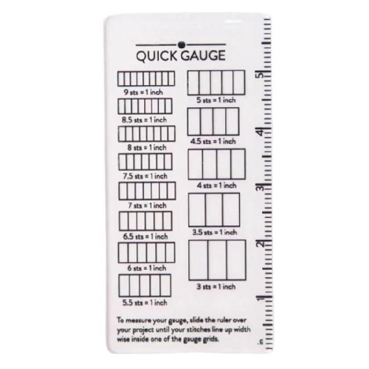 Knitting Stitching Gauge Checker Plastic Grids Measuring Tool For Crochet Projects And Handmade Craft Accessories