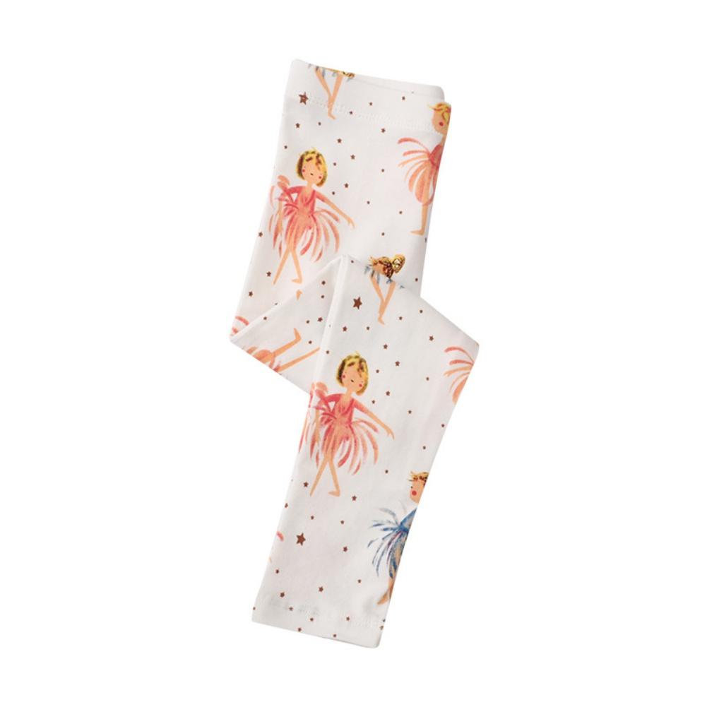 Girls' Leggings In Slim-Fit, Long Pant Design 2-7 Years