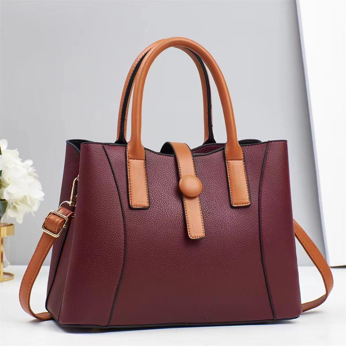 

Latest Design Patchwork Handbag Colour Block Macaron Shoulder Bag Multi-layer Big Capacity Shoulder Bag Multi-functional Crossbody Bag .