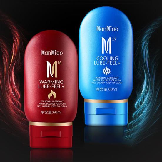 60ml chladivý ve vodě rozpustný lubrikační gel na sex vaginální anální lubrikační gel