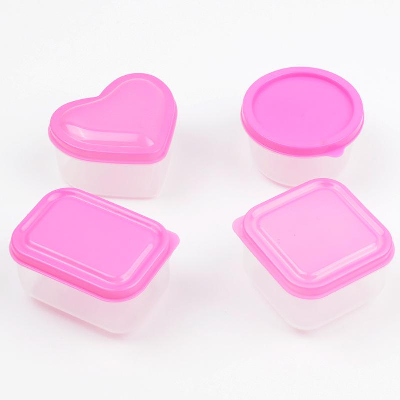Colorful Mini Plastic Tomato Sauce & Seasoning Storage Box - Kids' Kitchen Toy
