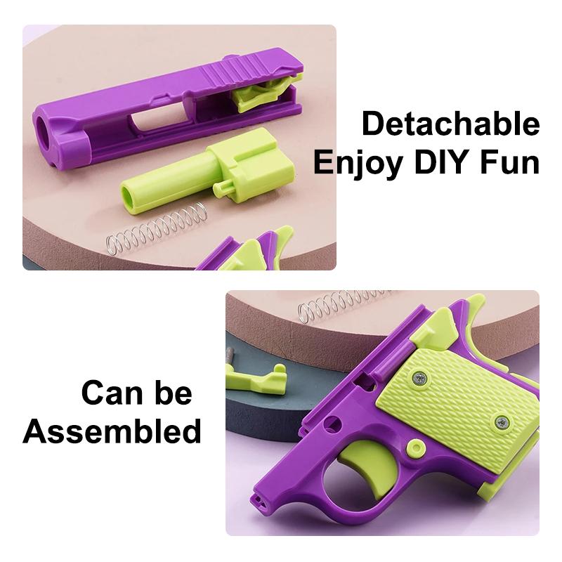 3D Gravity Gun 3D Printed Mini Pistol Model 1911 Fidgets Toys For Adults Stress Relief Toy for Kids Boys Girls Birthday Gifts