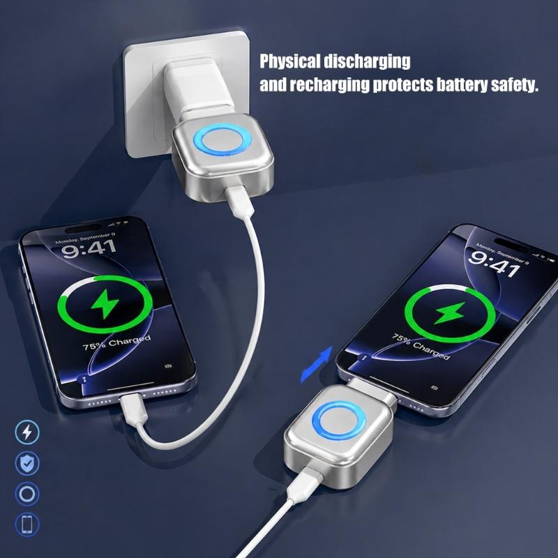 Schnelllade-Typ-C-Adapter 140W mit KI-gesteuerten Abschaltungen nach vollständiger Ladung