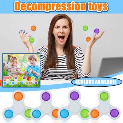 RiSilicone Finger Stress Reduction Exercise Board Educational Toy For Children