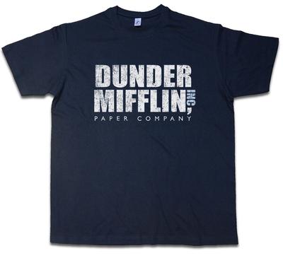 Dunder Mifflin Inc Paper Company Das Schild Logo Büroabzeichen Unisex T-Shirt