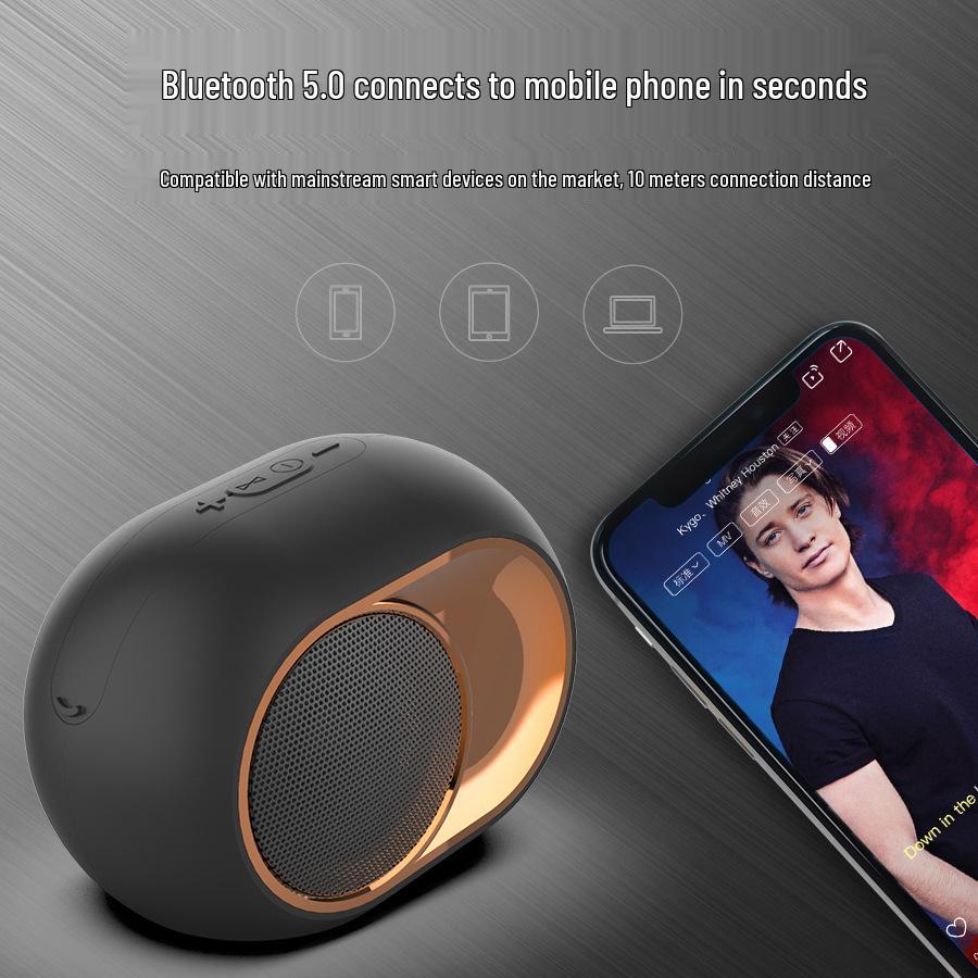 X6 Home/Outdoor Bluetooth Speaker: TWS, Wireless, Heavy Subwoofer, Smart Audio System