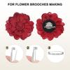 60pcs Bar Pins 30/35mm Brooch Pin Backs Safety Clasp for Badges Name Tags Corsage DIY Metal Boutonnieres Locking Pin-backing