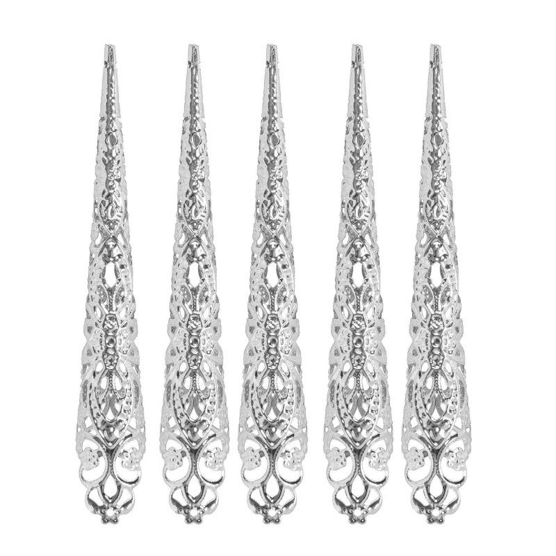 

Украшения для ногтей, этнический стиль, древний стиль, набор для танца живота, танцевальный реквизит, золотые ногти для девушки Тяньчжу, дамы