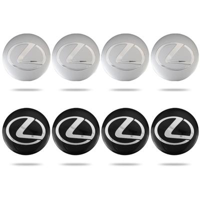 4Pcs 56MM Car Wheel Hub Center Cover Stickers For Lexus IS250 IS200 CT200h GS300 LS430 RX450h LX570 IS300 ES RX LS IS NX
