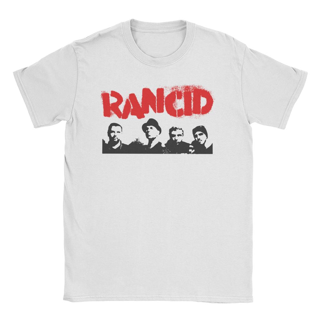 Vintage Rancid Priyatna Skull T-Shirts Unisex Women Crewneck Pure Cotton T Shirt  Short Sleeve Tee Shirt Birthday Present Clothes