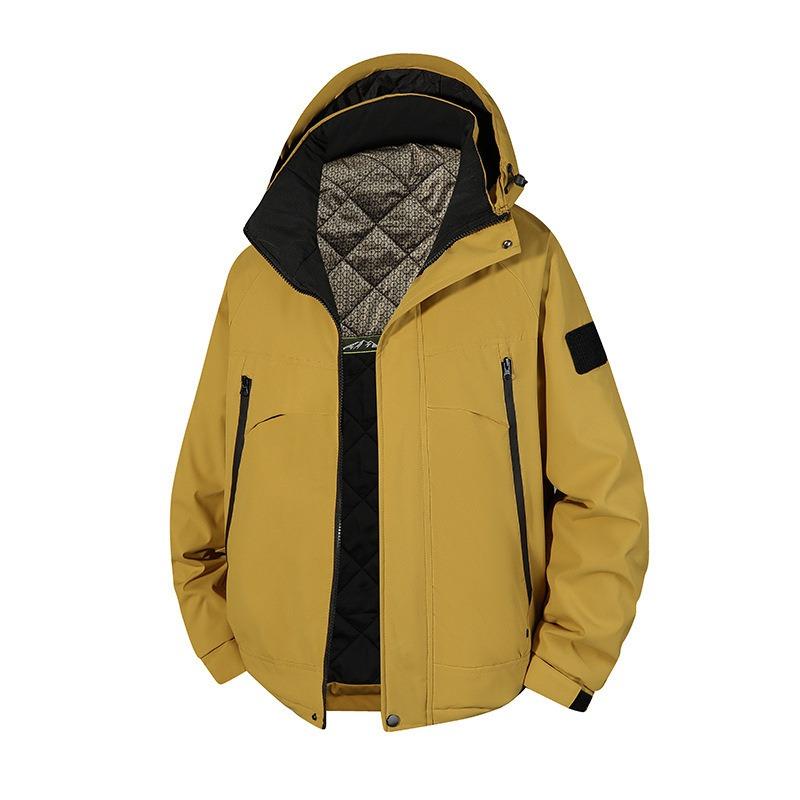 Graphen-integrierte Baumwolle Outdoor-Steppjacke winddicht wasserdicht und Kältejacke Paar lässige Steppjacke verdickte Steppjacke