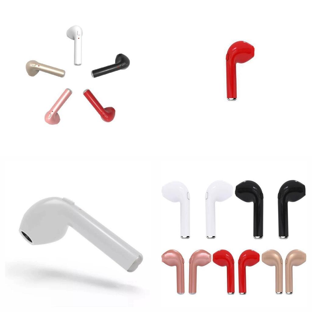 Ip Integration Bluetooth Earphone I7 Single Ear Wireless Mini Earbud With Ipx3 Waterproof For Sports