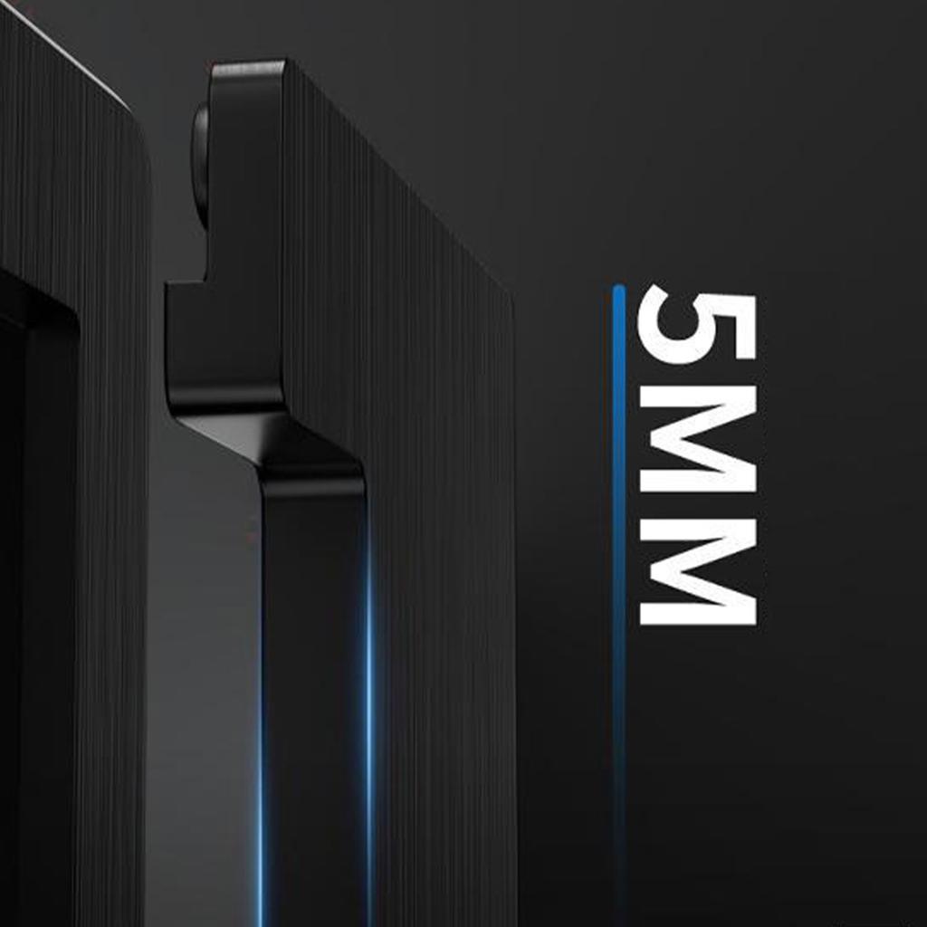 Aluminium Kabeldoorvoer Grommet met Borstelvoering Koordgaten Bureau Kabelgeleider Grommet Eenvoudige Installaties voor Computertafels