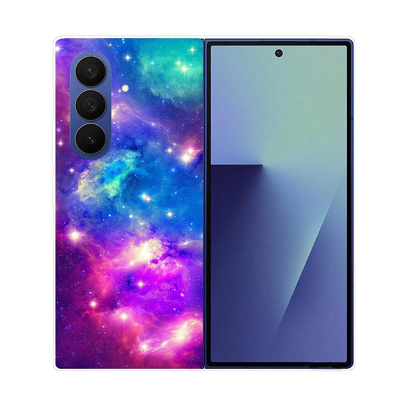 For Samsung Galaxy Z Fold 7 5G Phone Case Cover Transparent Back Protective Shell Coque For Samsung Z Fold7 Clear Hard PC Fundas