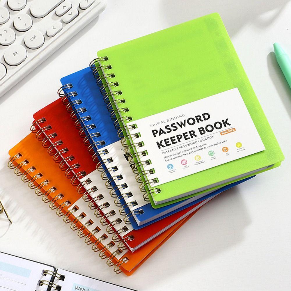 Thickened Paper Password Keeper Book Alphabetized Pages Password Notebook  Internet Account