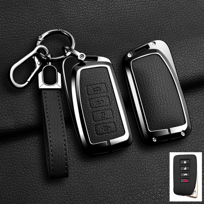 Car Key Cover Case Keychain For Lexus Nx Gs Rx Is Es Gx Lx Rc 200 250 350 Ls 450H 300H Fob Keyless Protect Shell Car Accessories