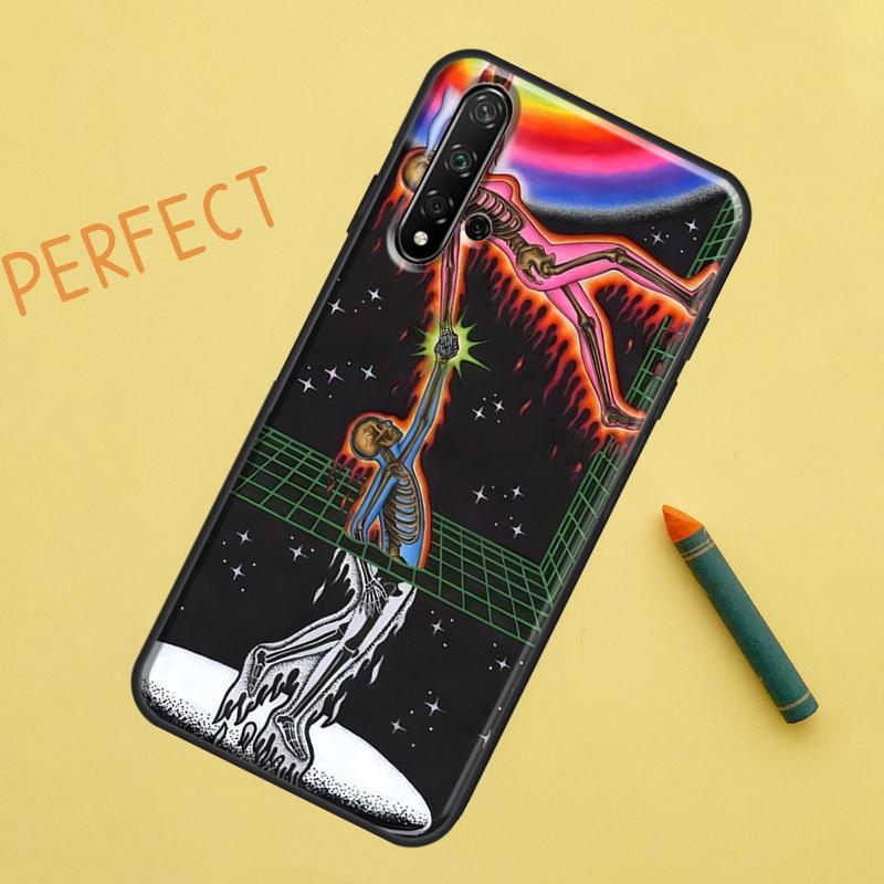 Spiritual Trippy Psychedelic For Huawei Nova 8i 12i 11i 12s Y73 Y72 Y61 Y91 Y90 Y70 Y60 9 10 SE P30 P40 Lite P60 Pro Case