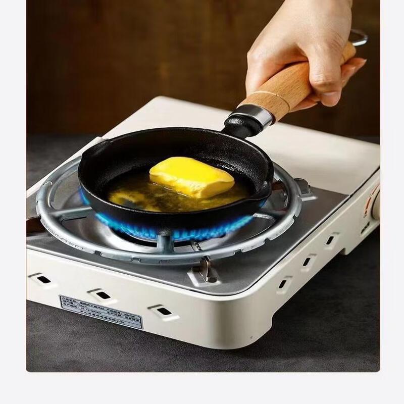 Wutuo Mini Cast Iron Frying & Oil Heating Pot Set